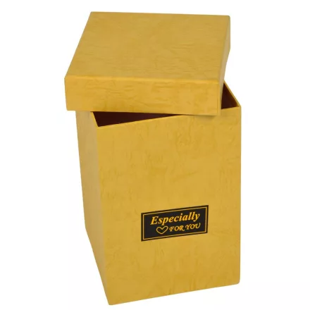 Négyszög papírdoboz especially for you karamell M16x11cm