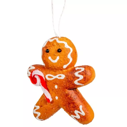 Mézeskalács dísz mézi lány akasztós 11,5cm