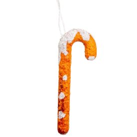 Mézeskalács dísz cukorpálca akasztós 14cm Mézeskalács dísz cukorpálca akasztós 14cm