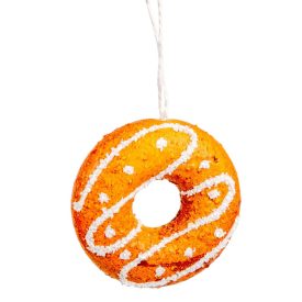 Mézeskalács dísz fánk akasztós 7,5cm Mézeskalács dísz fánk akasztós 7,5cm