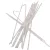 Csillámos zsenília drót fehér 30cm 100db-os