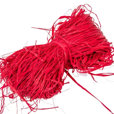 Raffia piros 25dkg/csomag