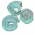 Kosszarv felezett falfestékes aqua 22dkg/csom