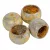 Bell cup 4-5cm glitteres ezüst 10db-os