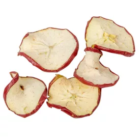   Gyümölcs afrikai alma szelet fest. piros natúr 25dkg/csomag