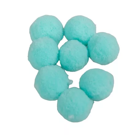 Kashmir golyó 2cm aqua 100db-os