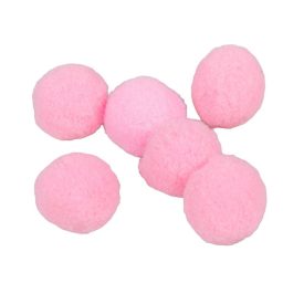 Kashmir golyó 2cm rózsaszín 100 db-os csomag