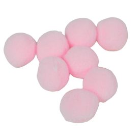 Kashmir golyó 2cm vil.rózsaszín 100db-os csomag