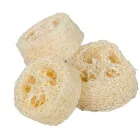Luffa szelet 2,5cm×5-8cm fehérített 11 darabos csomag