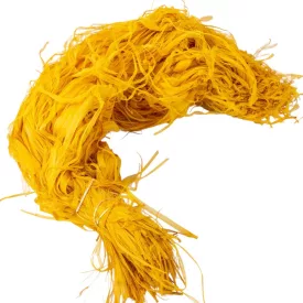Fátyol raffia sárga 25dkg/csom