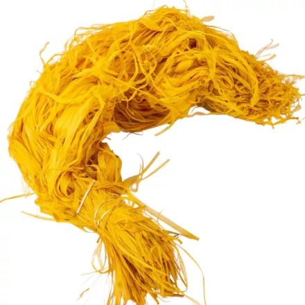 Fátyol raffia sárga 25dkg/csom