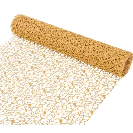 Pókhálós csomagoló drapp 48cmx5y