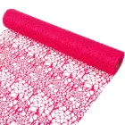 Pókhálós csomagoló pink 48cmx5y