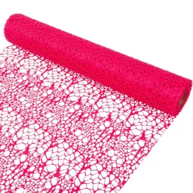 Pókhálós csomagoló pink 48cmx5y