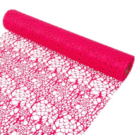 Pókhálós csomagoló pink 48cmx5y