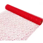 Pókhálós csomagoló piros 48cmx5y