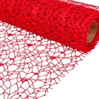Pókhálós csomagoló piros 48cmx5y