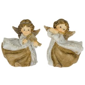 Angyal hangszerrel álló poly 9cm Angyal hangszerrel álló poly 9cm