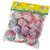 Tojás virág mintával  hungarocell 4cm 12db-os