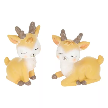 Szarvas cuki poly 6,5-8cm 2db-os csomag