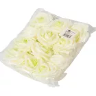 Polifoam gyémántrózsa virágfej CRGR  7cm 12db-os csomag