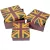 Papír doboz union jack mintás 20-18-15cm 3db-os