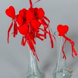 Szív pick 3,5+22cm 12db-os csomag Szív pick 3,5+22cm 12db-os csomag