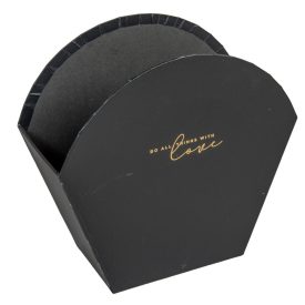 Papírdoboz fekete M21x22x10cm Papírdoboz fekete M21x22x10cm