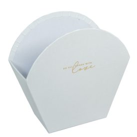 Papírdoboz fehér M21x22x10cm Papírdoboz fehér M21x22x10cm