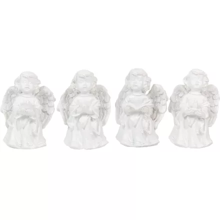 Angyal polyresin fehér 5,5cm