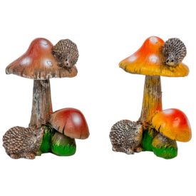 Gombapár sünivel poly 9cm Gombapár sünivel poly 9cm