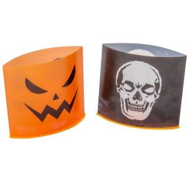 Lámpás halloween műa.  LED-es M8,5x10cm Lámpás halloween műa.  LED-es M8,5x10cm