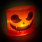 Lámpás halloween műa.  LED-es M8,5x10cm