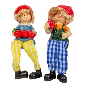 Lógólábú alma sapis gyerek poly 9cm Lógólábú alma sapis gyerek poly 9cm