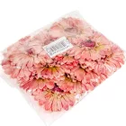 Gerbera virágfej őszi rózsaszín 12cm 4 darabos csomagban rendelhető (darab ár!)