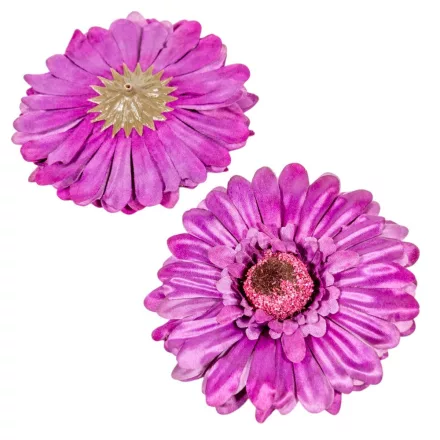 Gerbera virágfej őszi lila 12cm 4 darabos csomagban rendelhető (darab ár!)