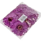 Gerbera virágfej őszi lila 12cm 4 darabos csomagban rendelhető (darab ár!)