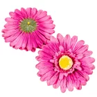 Gerbera virágfej mályva 12cm 4 darabos csomagban rendelhető (darab ár!)