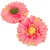 Gerbera virágfej rózsaszín  12cm 4 darabos csomagban rendelhető (darab ár!)