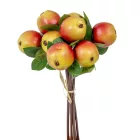 Alma termés köteg piros-zöld 32cm