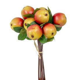 Alma termés köteg piros-zöld 32cm