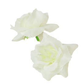 Angyalrózsa virágfej krém 6cm Angyalrózsa virágfej krém 6cm