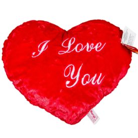 Plüss szív párna I LOVE YOU 38cm