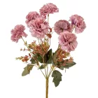 Szegfű csokor 7 virágos 42cm