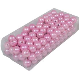 Gyöngy 10mm mályva 85gr