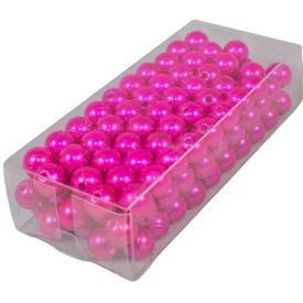 Gyöngy 10mm pink 85gr