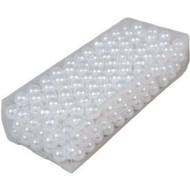 Gyöngy 8mm fehér 85gr Gyöngy 8mm fehér 85gr