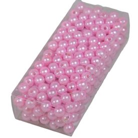 Gyöngy 8mm rózsaszín 85gr Gyöngy 8mm rózsaszín 85gr