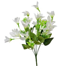 Csillagvirág csokor 21 virágos krém 40cm Csillagvirág csokor 21 virágos krém 40cm