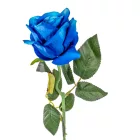 Rózsa szálas bársony kék 50cm